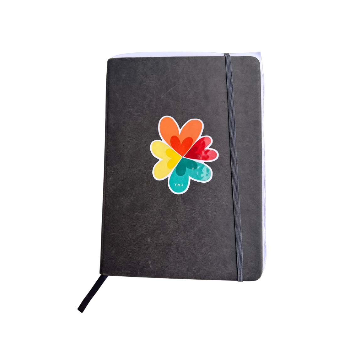 Autocollant floral YMA accessoire signature Made in France