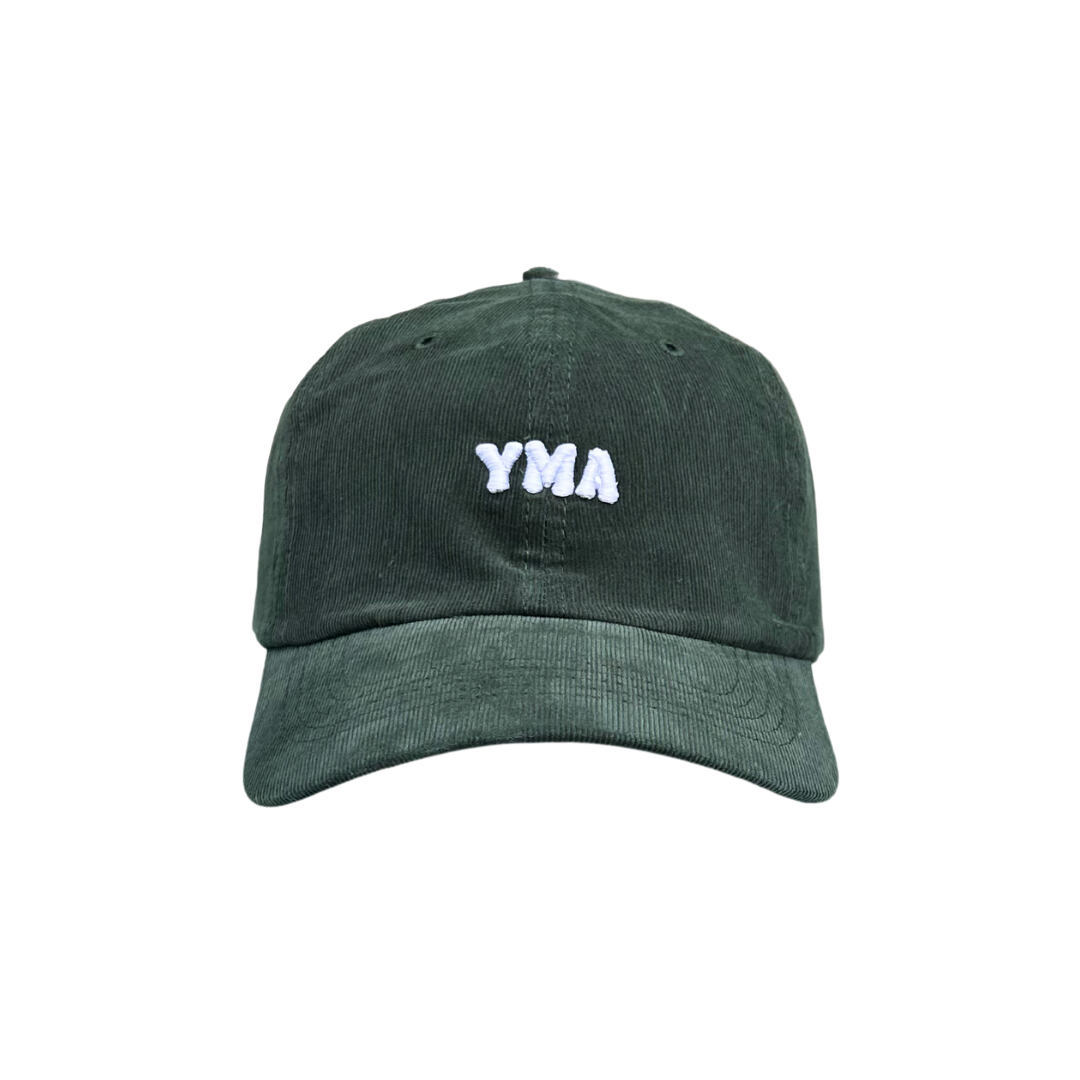 Casquette Velours Vert