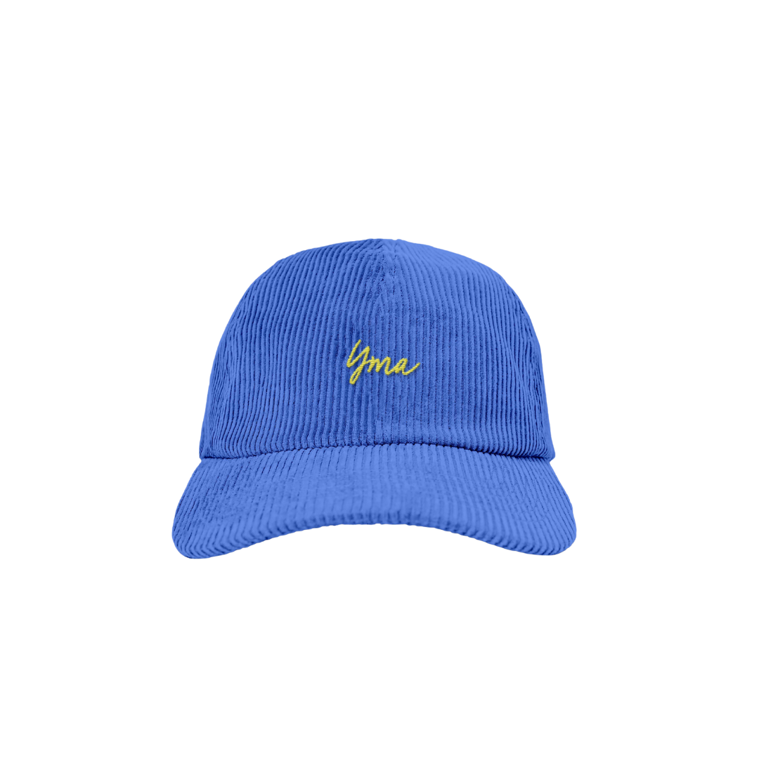 Casquette Velours Bleu