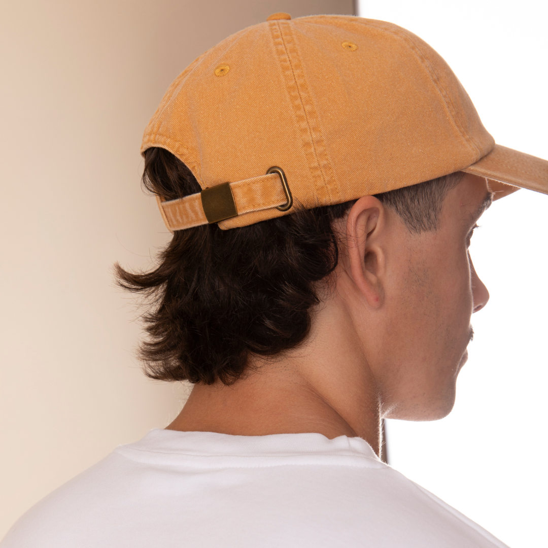 Casquette Floral Jaune